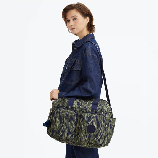 Defea Extra Large Printed Weekender Duffle Bag