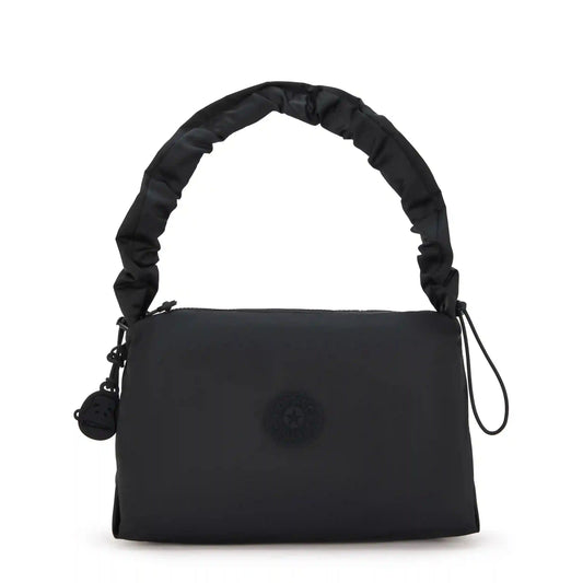 Eleni Medium Smooth Satin Shoulder Bag